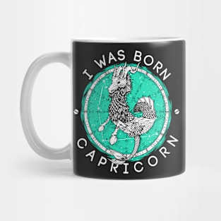 I was born Capricorn Mug